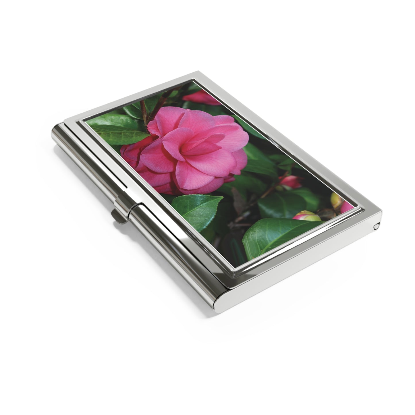 Winter's Rose Card Holder