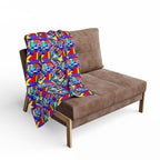 Kaleidoscope Fleece Blanket