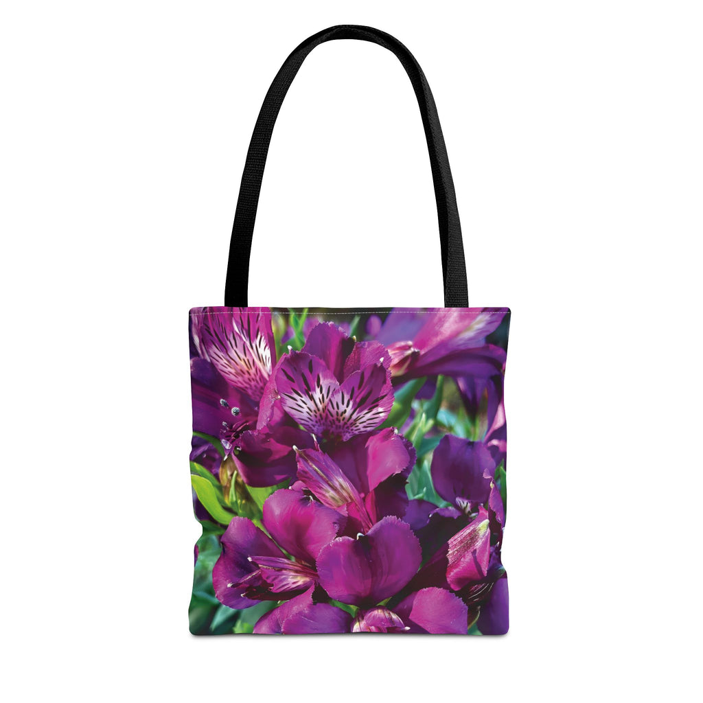 Purple Alstromeria Tote