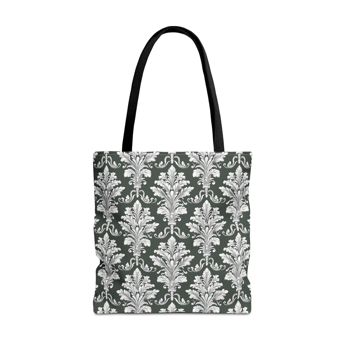 Silverleaf Damask Tote