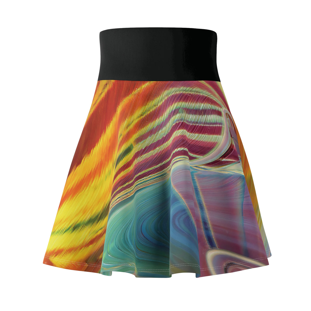 Ribbon Reverie Flared Skirt