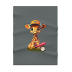 Baby Giraffe Fleece Baby Blanket