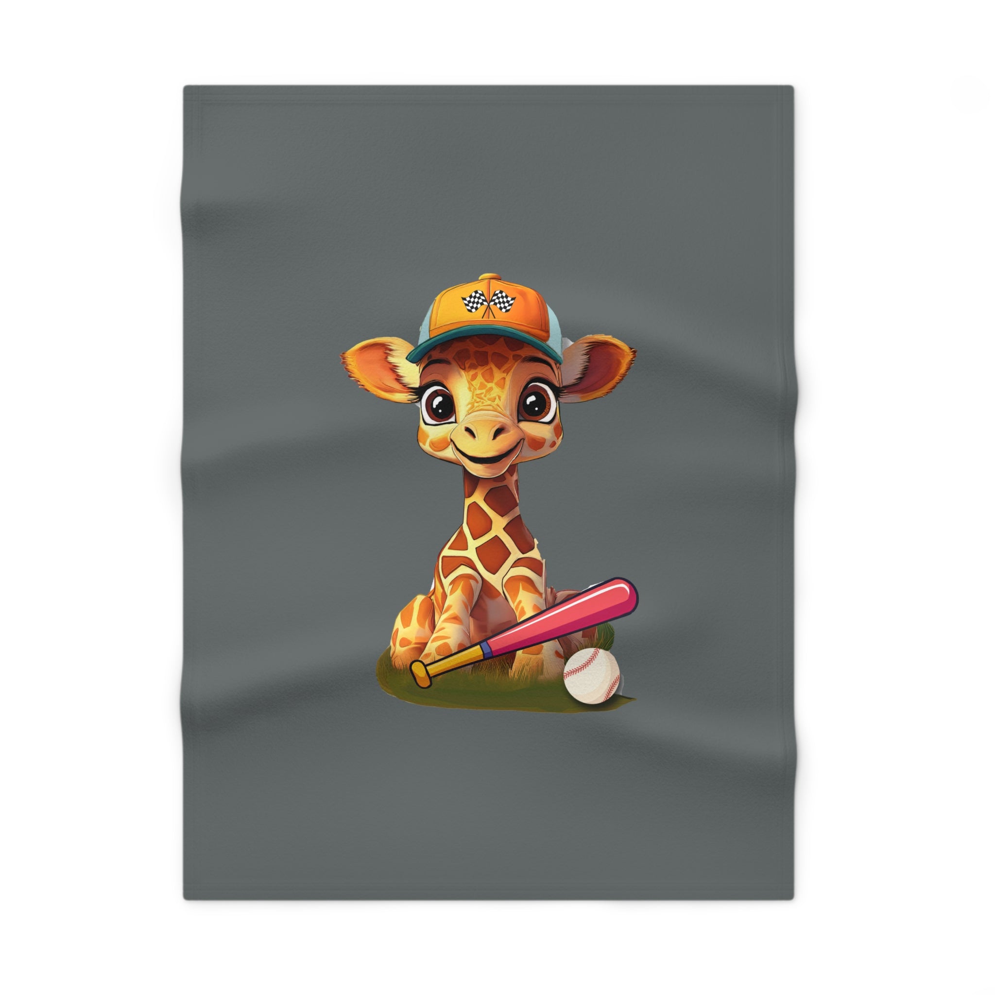 Baby Giraffe Fleece Baby Blanket