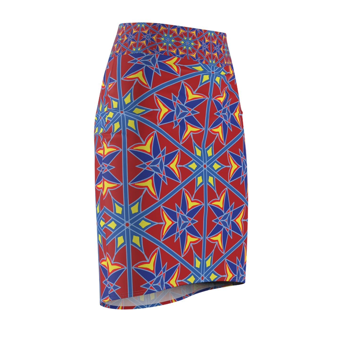 Kaleidoscope Pencil Skirt
