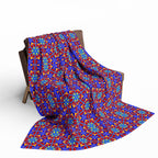 Kaleidoscope Sunrise Fleece Blanket