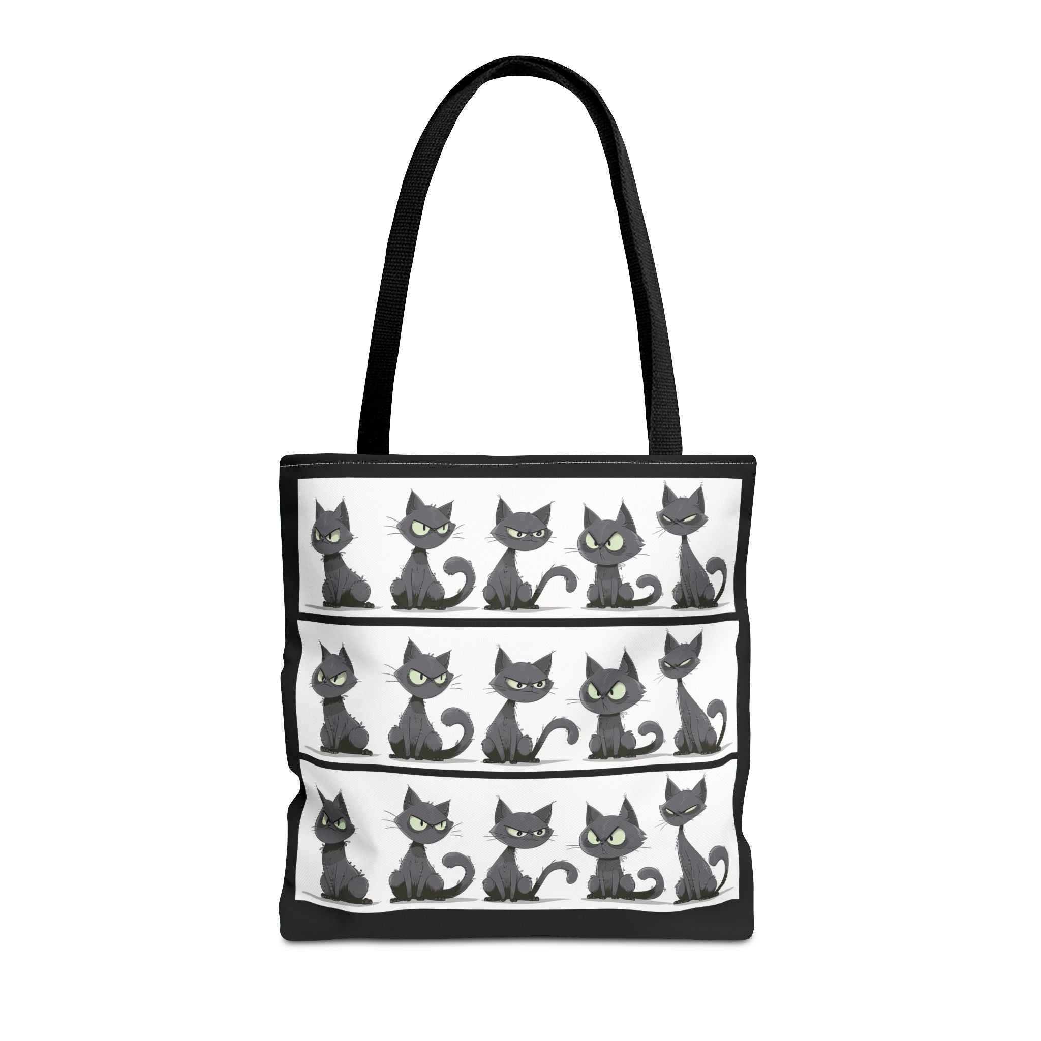 Gray Cat Mosaic Tote
