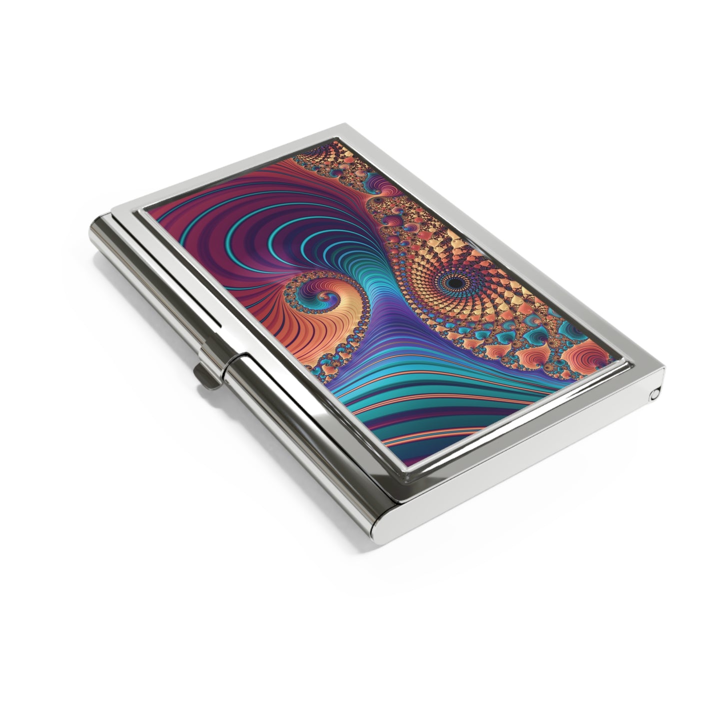 Fractal Convergence Card Holder