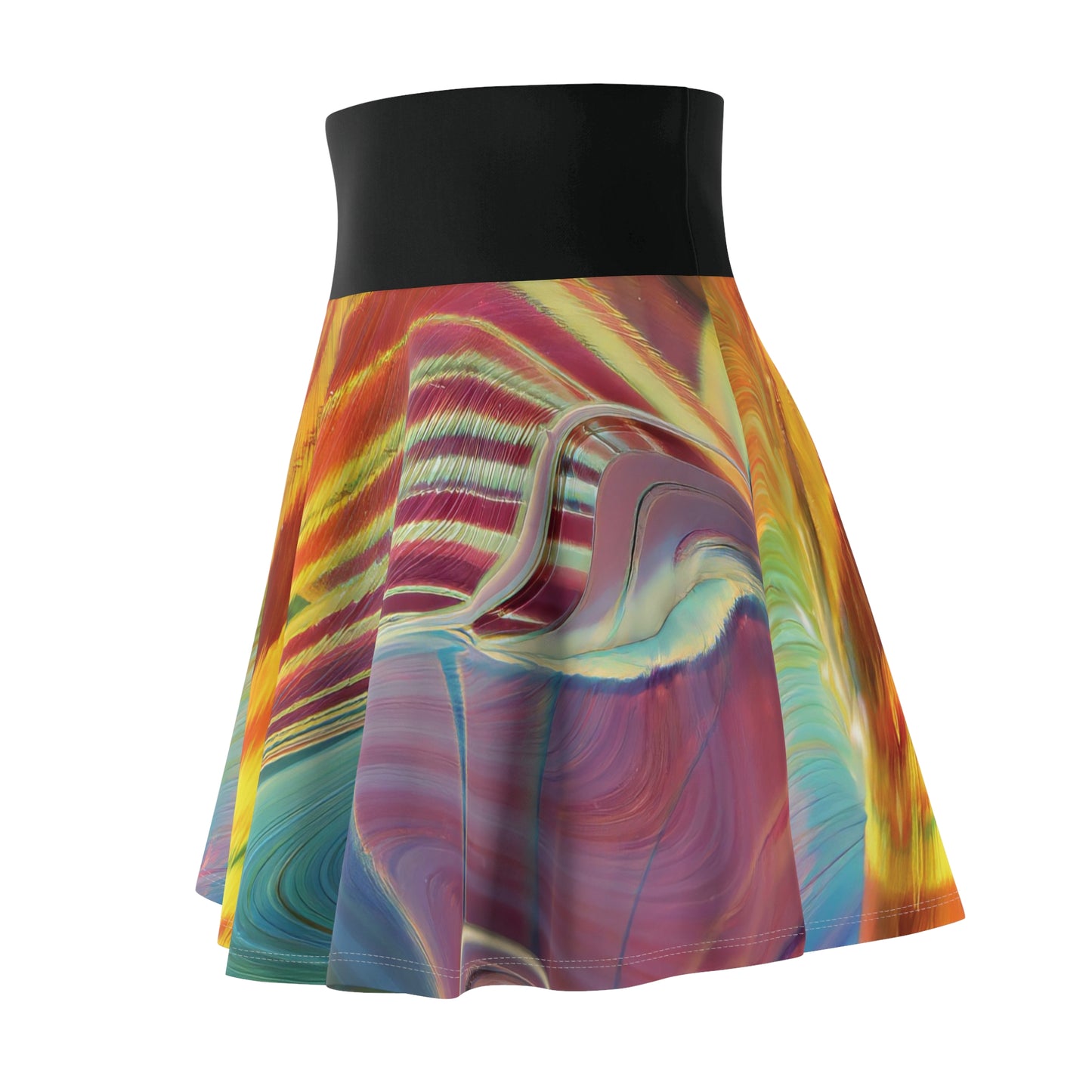 Ribbon Reverie Flared Skirt