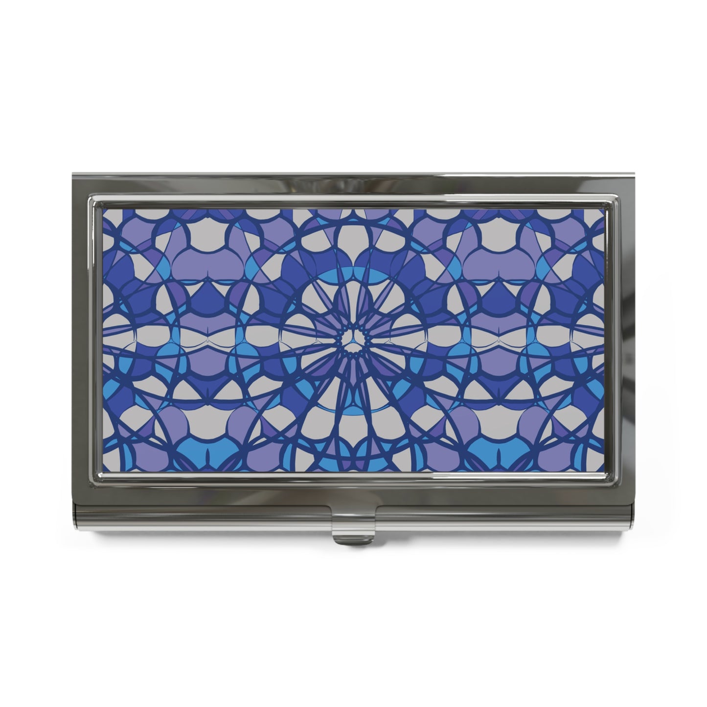 Cobalt Mosaic Card Holder