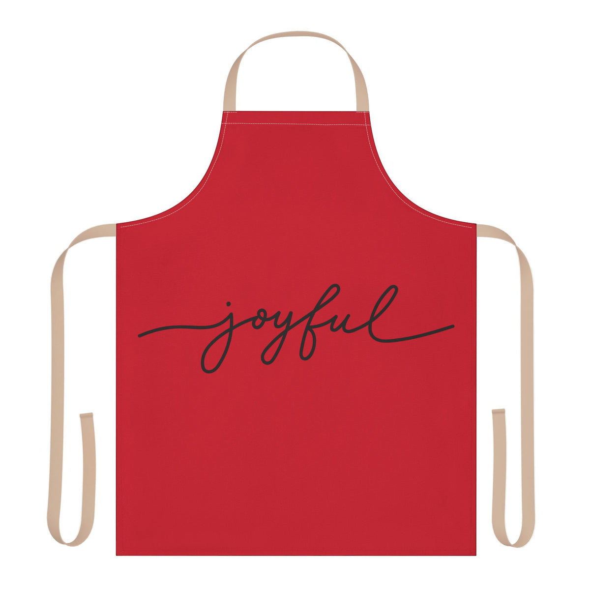 Joyful Apron – Red