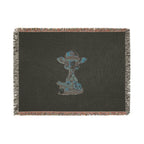 Baby Giraffe Woven Blanket - Cream