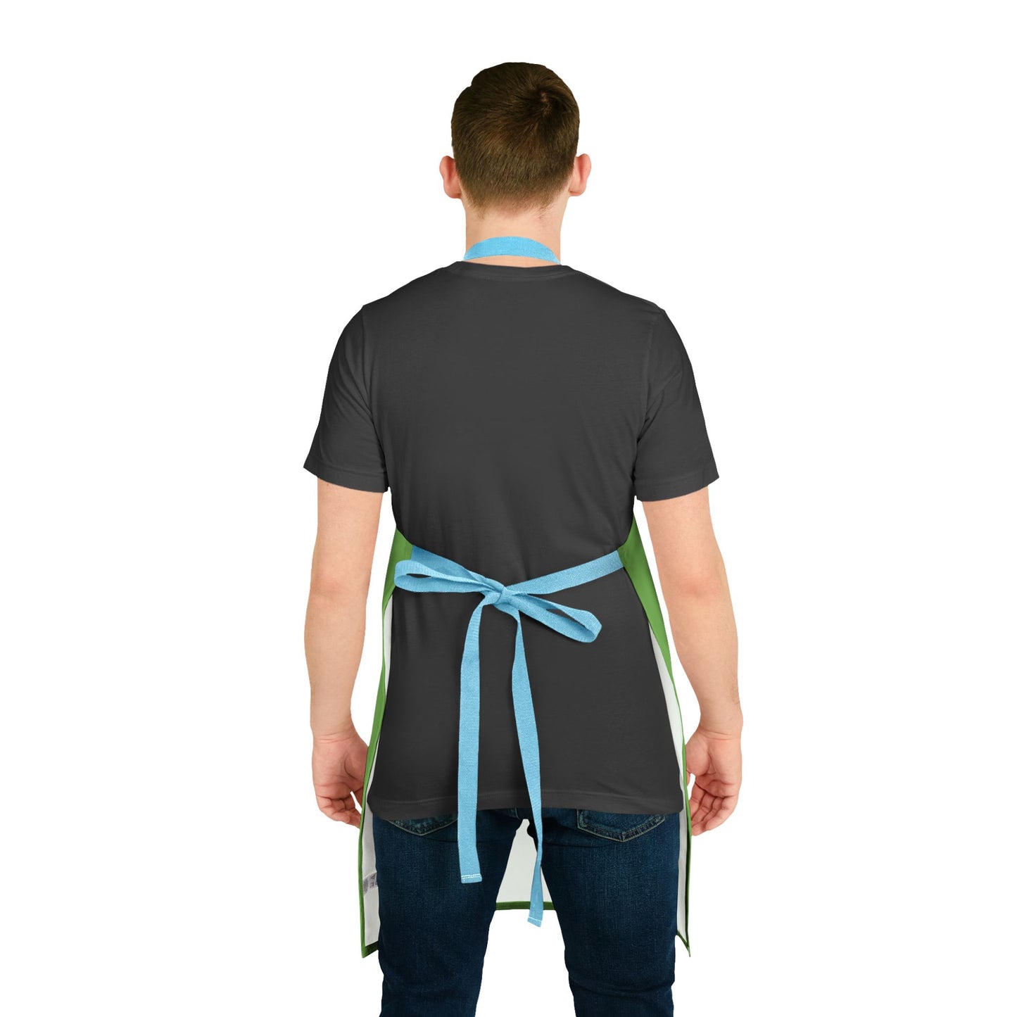 Joyful Vegan Apron – Green
