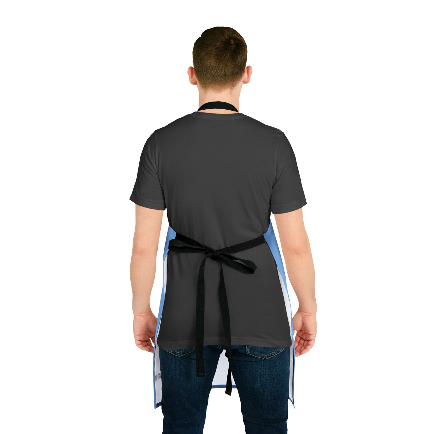 Joyful Vegan Apron – Blue