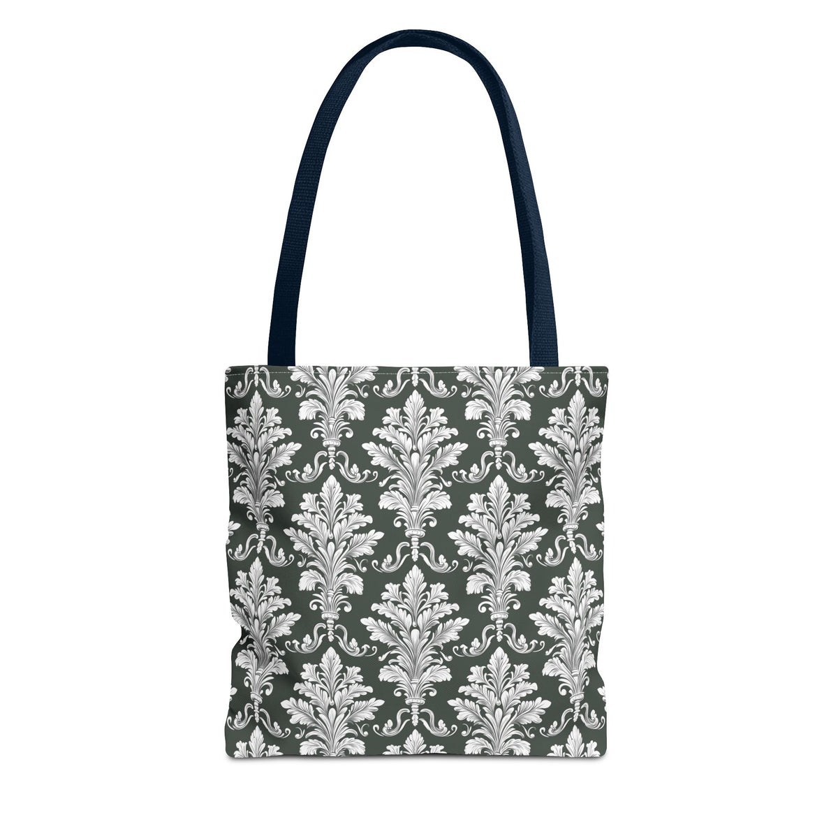 Silverleaf Damask Tote