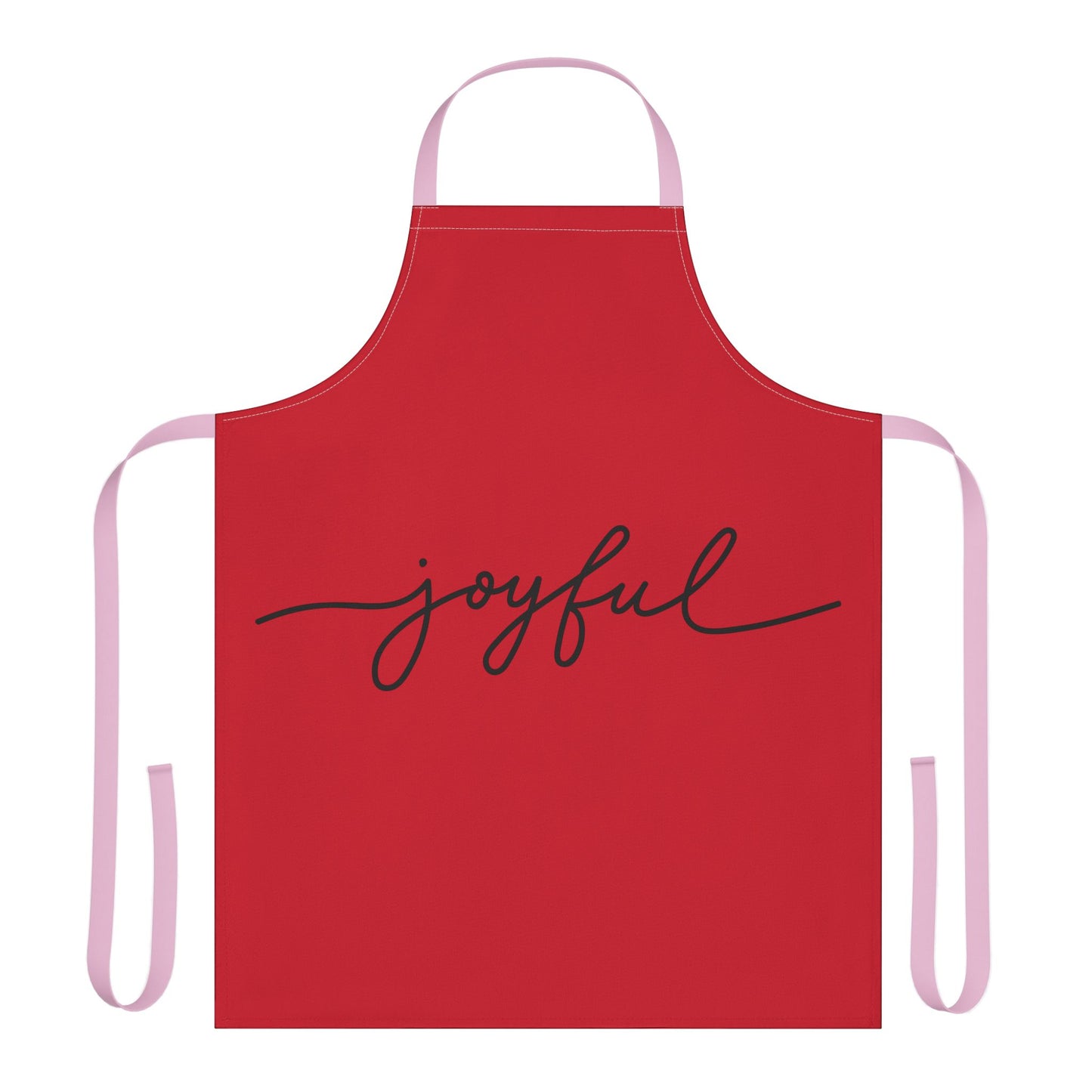 Joyful Apron – Red