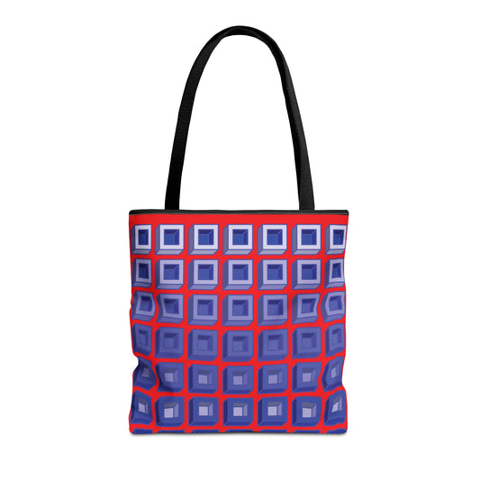 Crimson Dimension Tote
