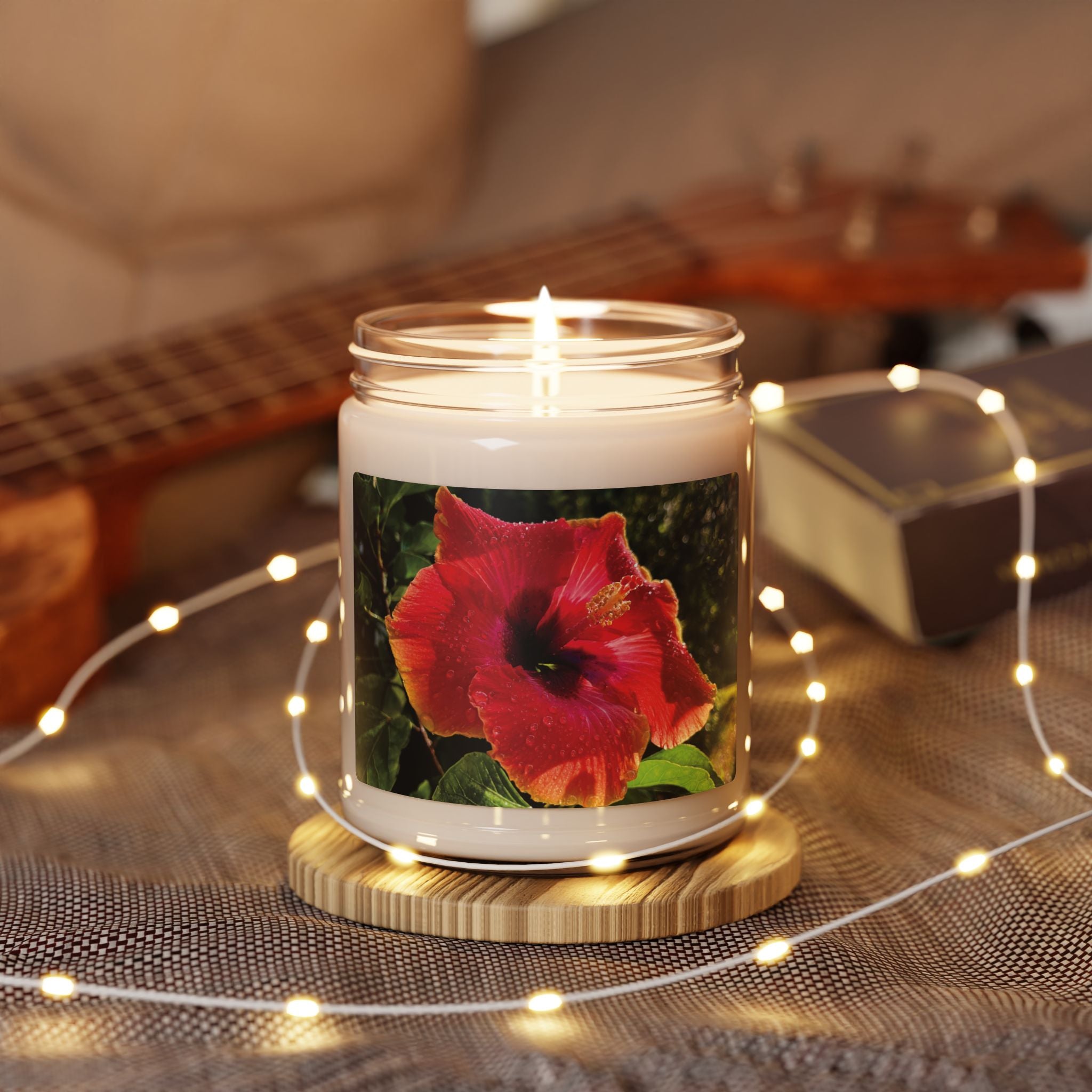 Hibiscus Blooming Soy Candle