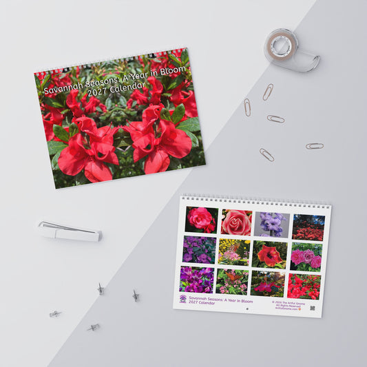 Savannah Seasons: A Year in Bloom 2027 Calendar
