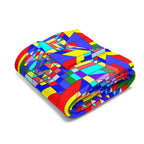 Kaleidoscope Fleece Blanket