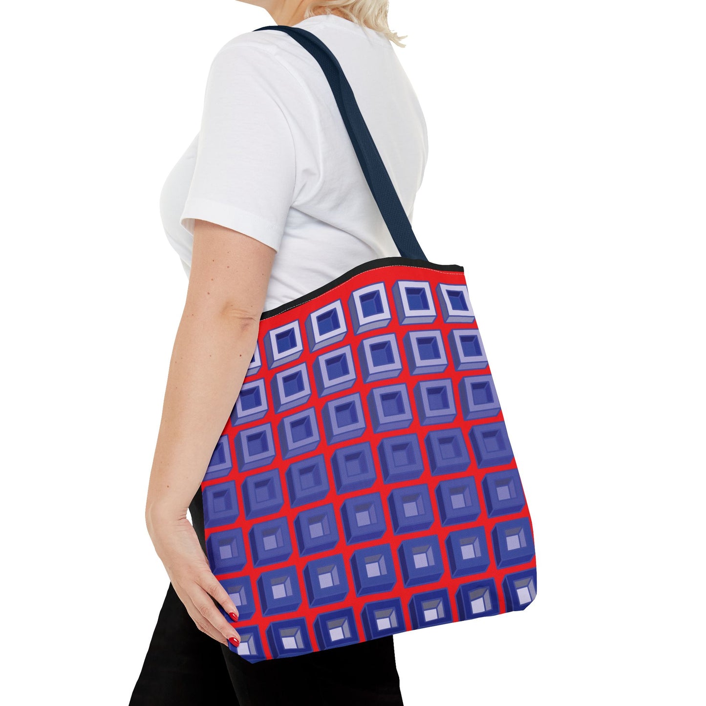 Crimson Dimension Tote