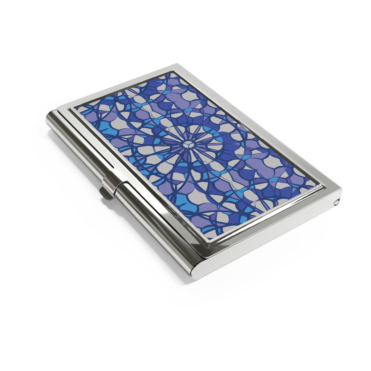 Cobalt Mosaic Card Holder