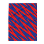 Crimson Bolt Fleece Blanket