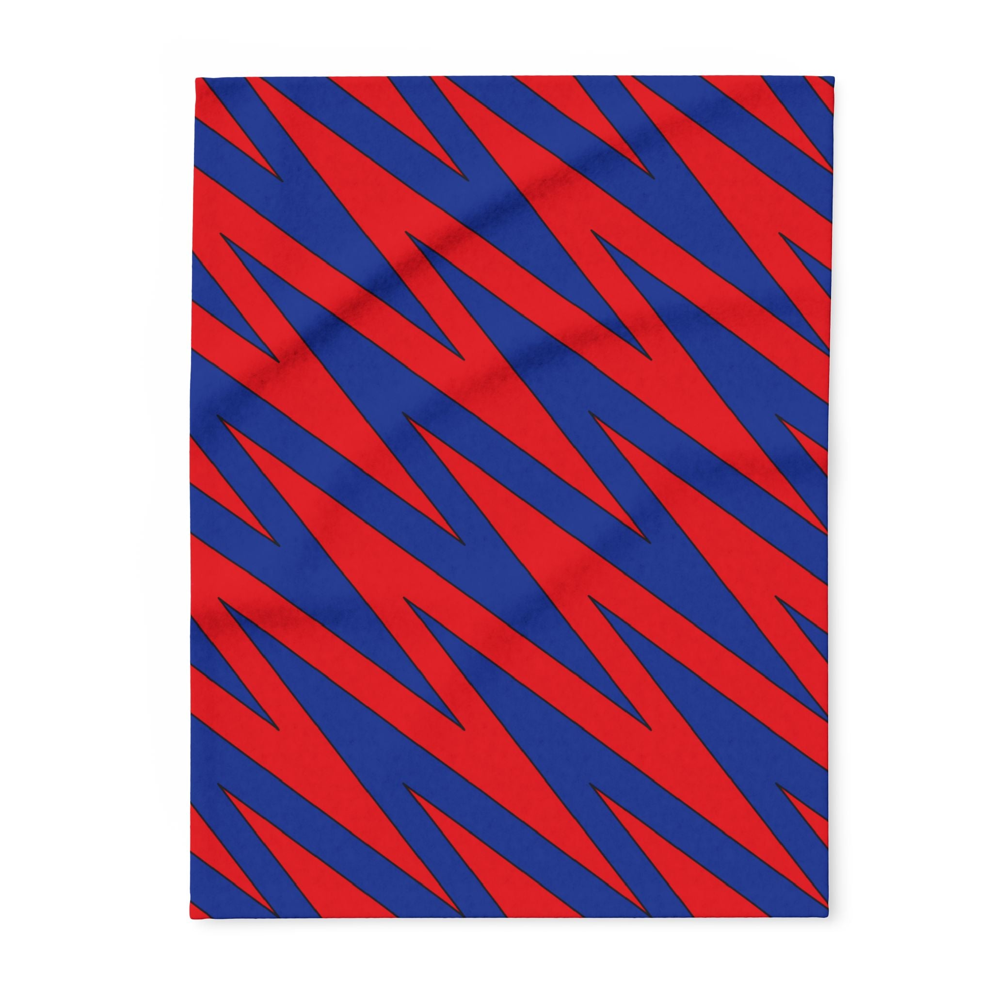 Crimson Bolt Fleece Blanket