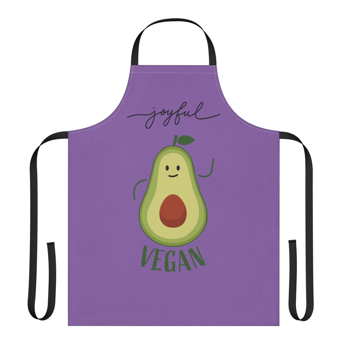Joyful Vegan Apron – Purple