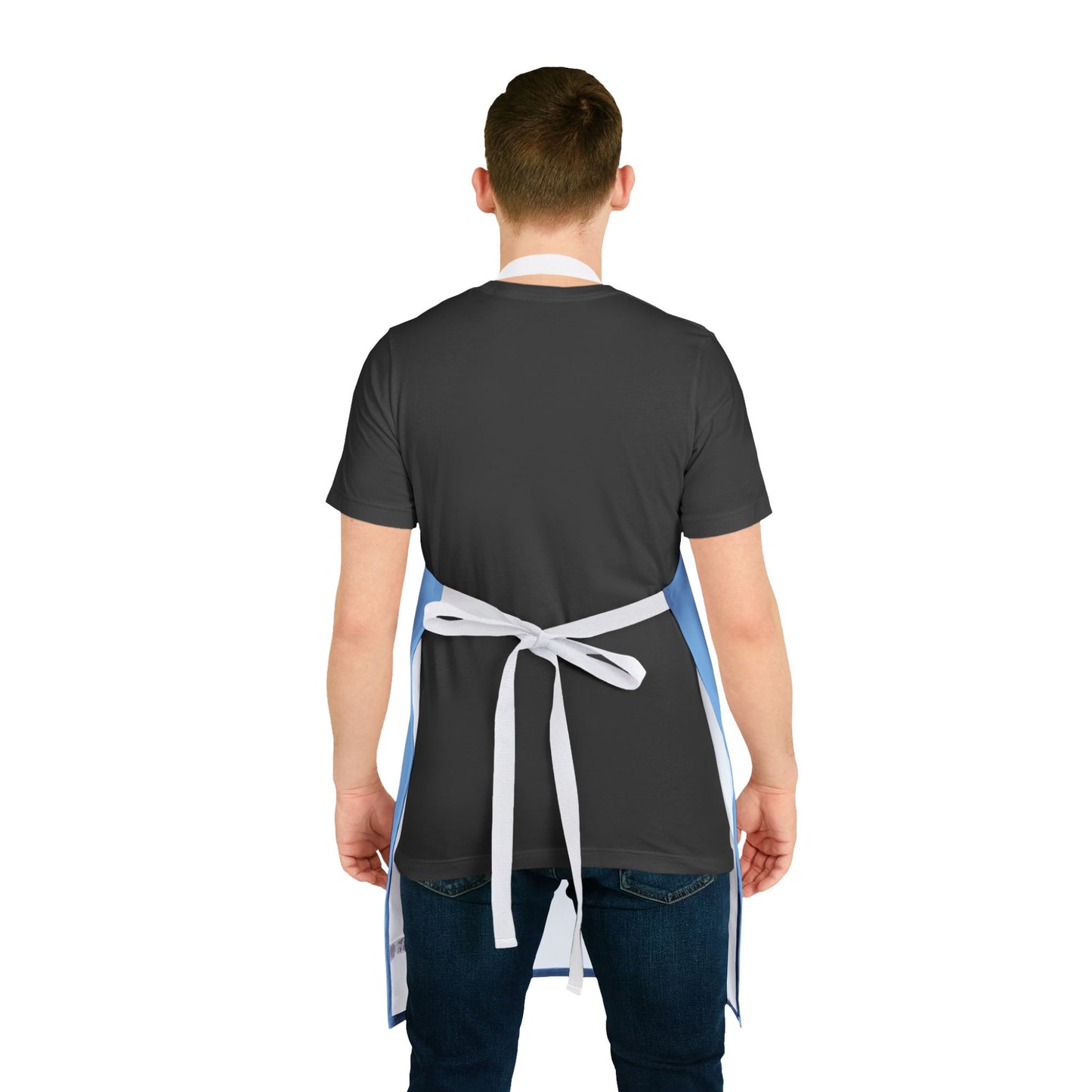 Joyful Vegan Apron – Blue