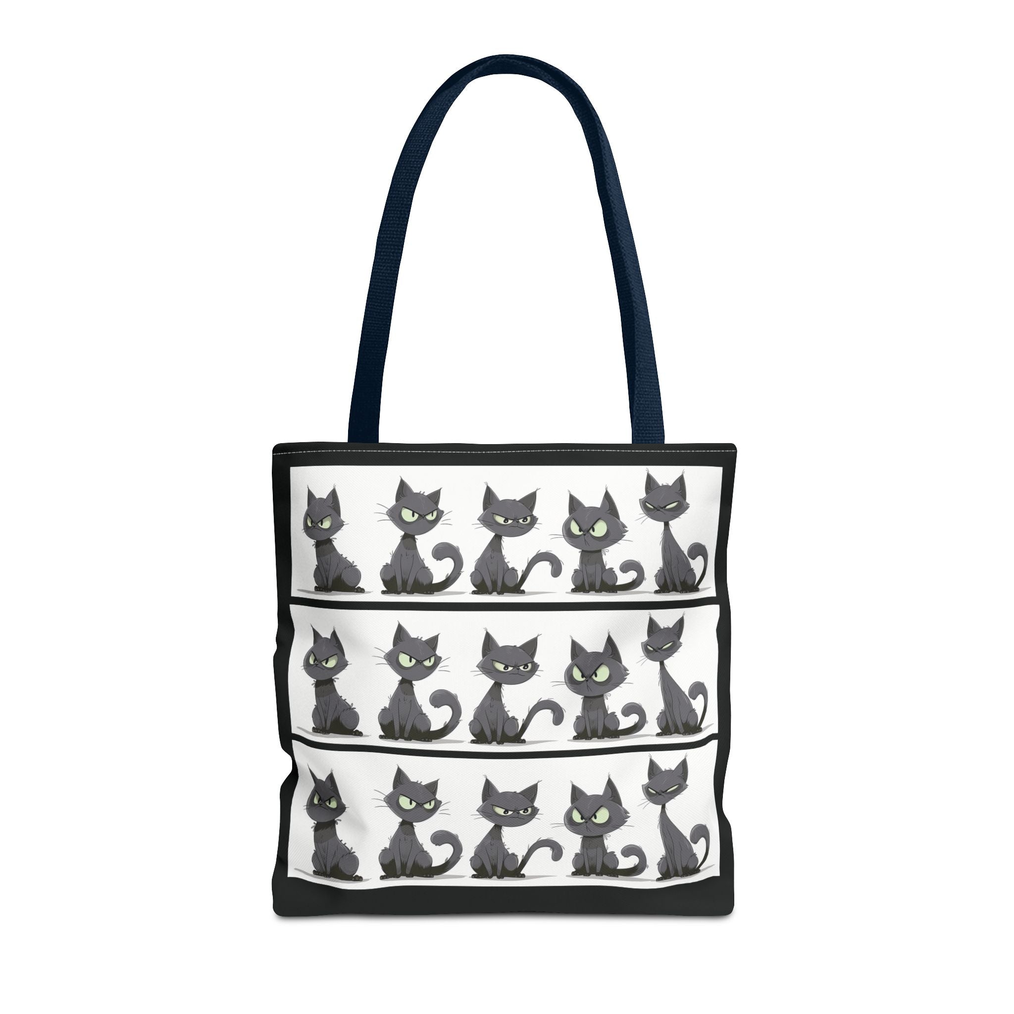Gray Cat Mosaic Tote