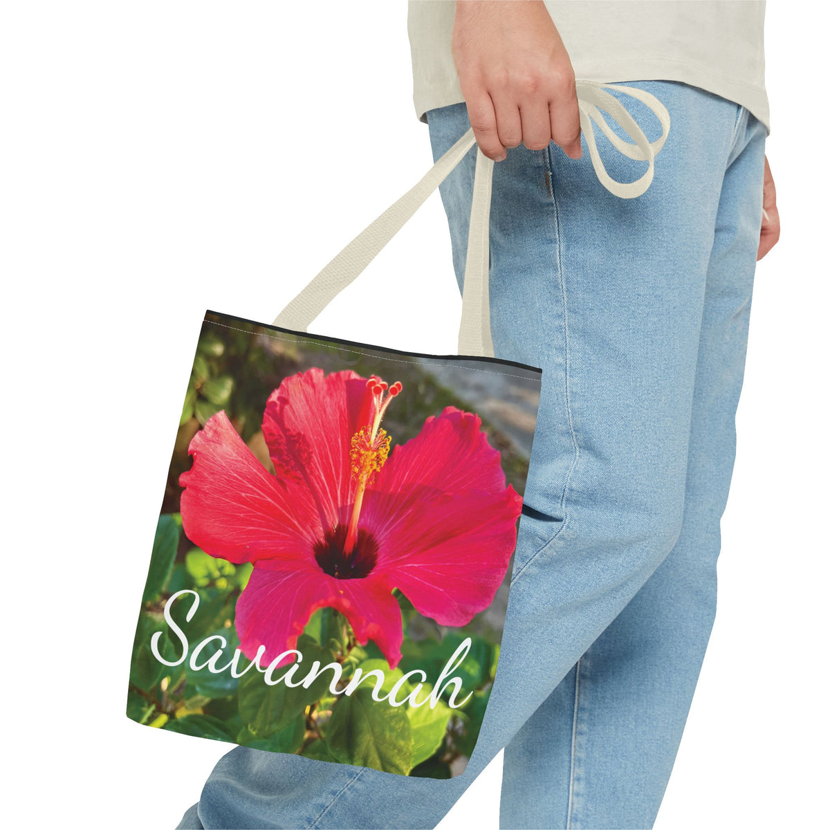 Hibiscus Reverie — Savannah Tote