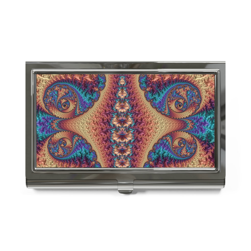 Fractal Wonderland Card Holder