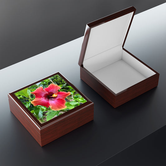 Savannah Summer Hibiscus Jewelry & Keepsake Box