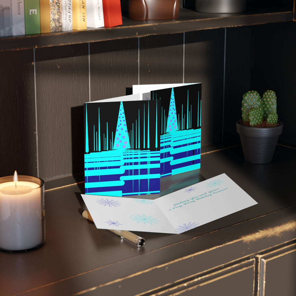 Nouveau Christmas Holiday Cards