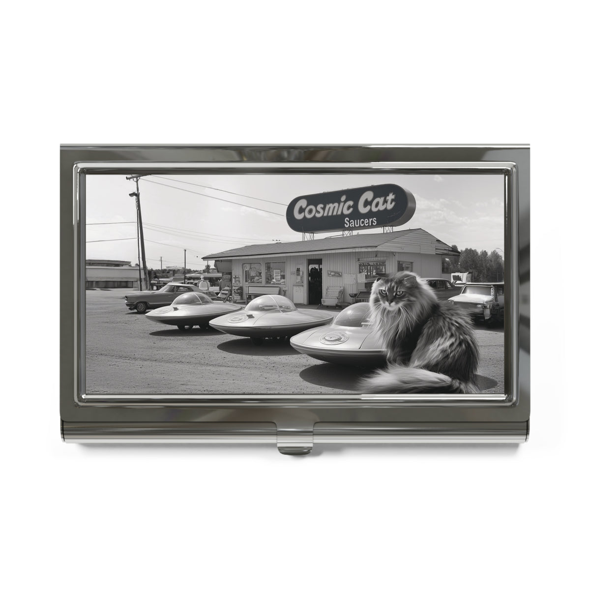Frankie's Cosmic Car Lot Card Holder
