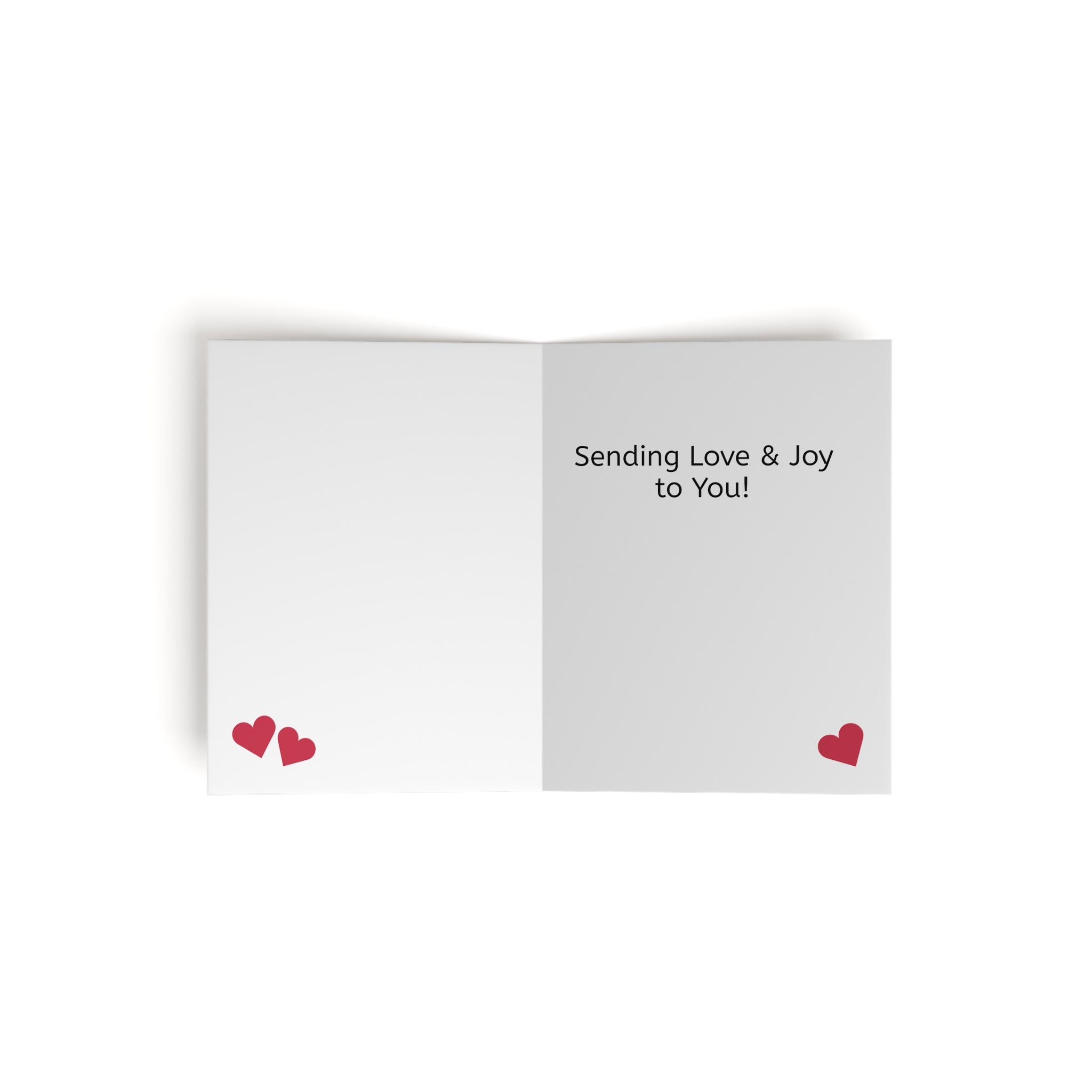 Rose Heart Greeting Cards