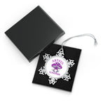 Pewter Snowflake - Artful Gnome