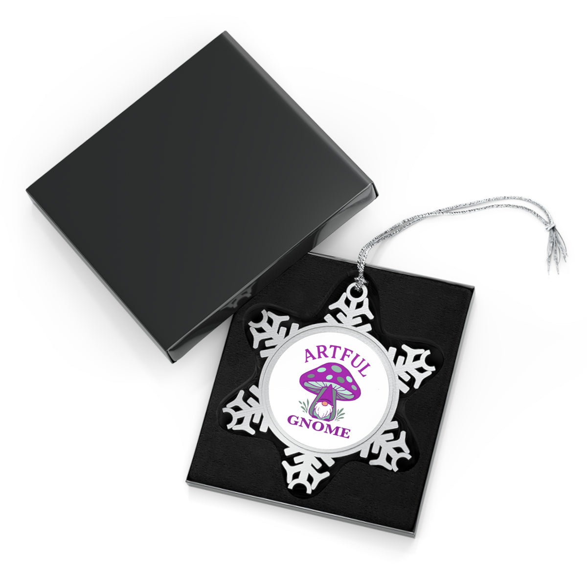Pewter Snowflake - Artful Gnome
