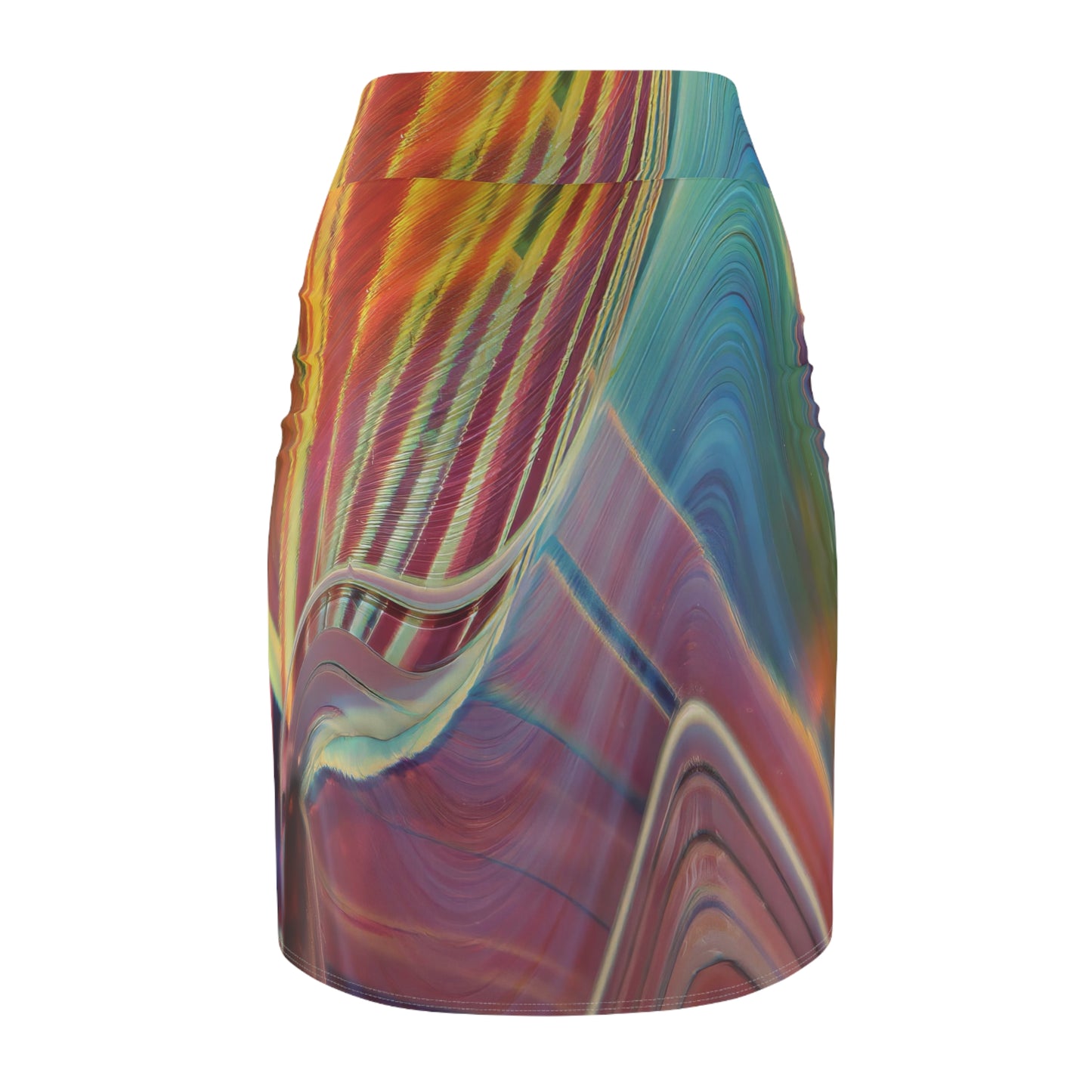 Ribbon Reverie Pencil Skirt