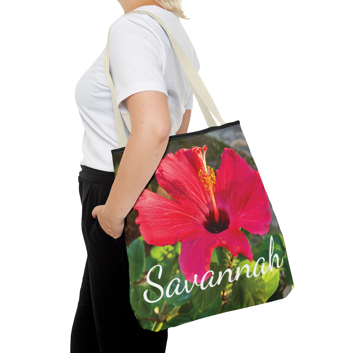 Hibiscus Reverie — Savannah Tote