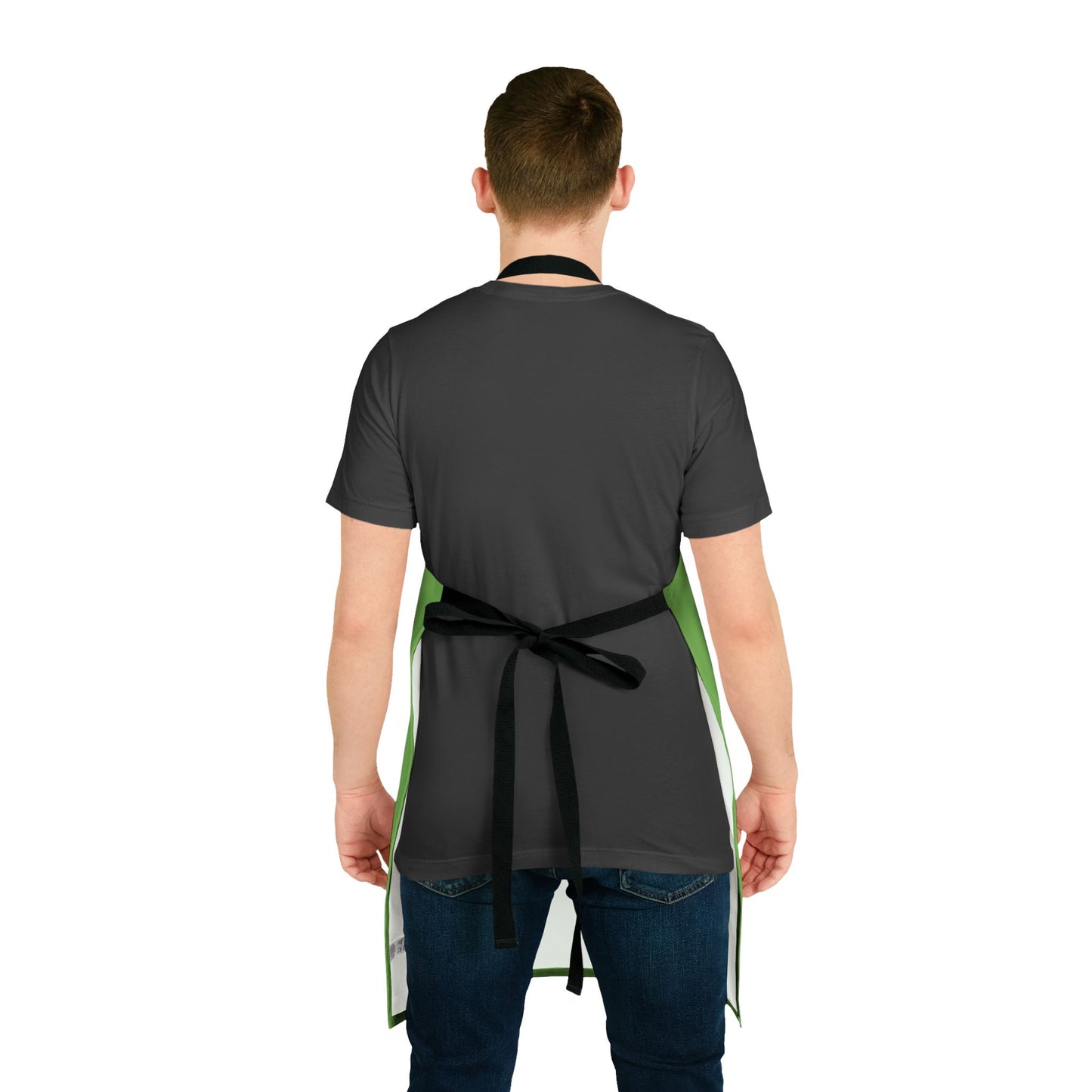Joyful Vegan Apron – Green