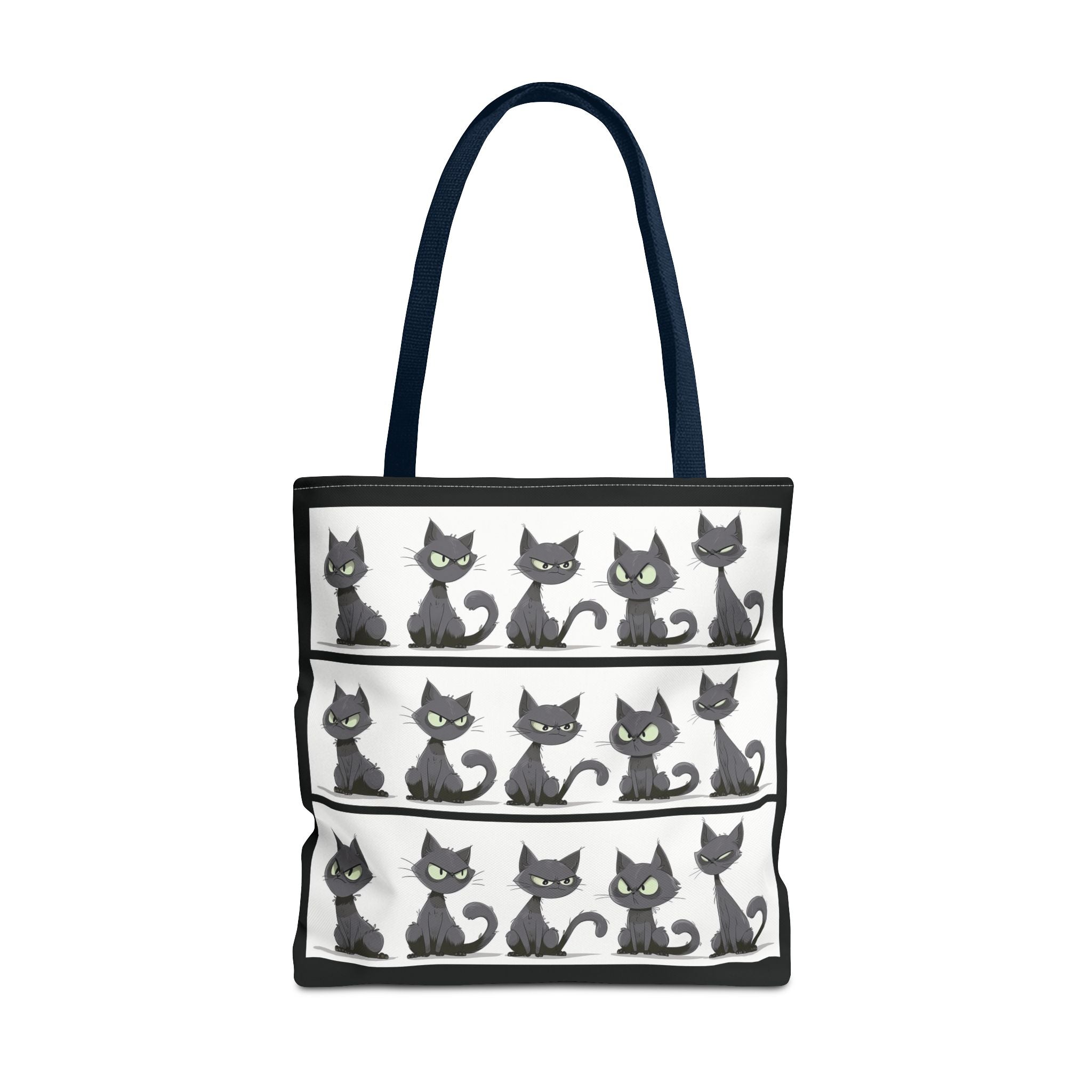 Gray Cat Mosaic Tote