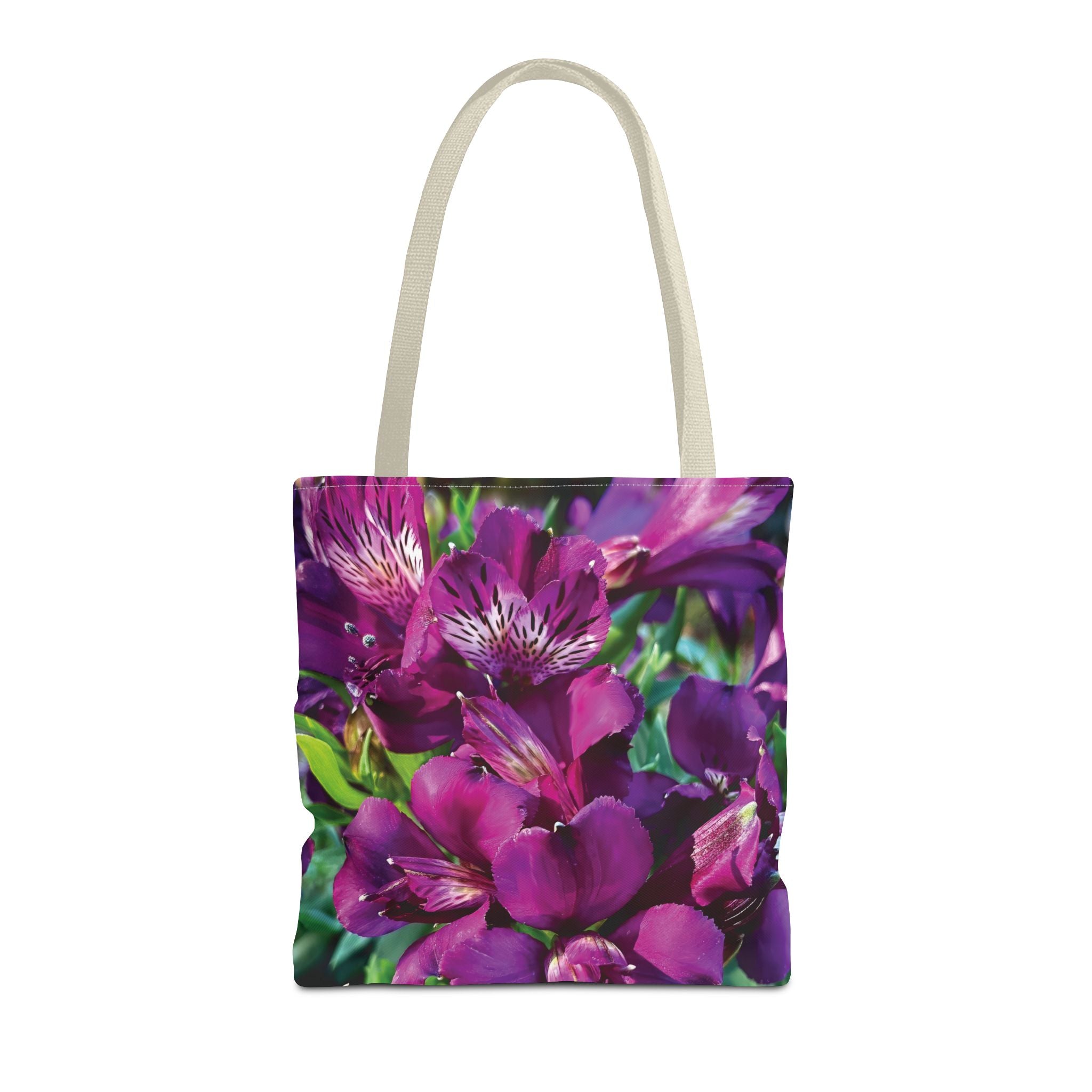 Purple Alstromeria Tote