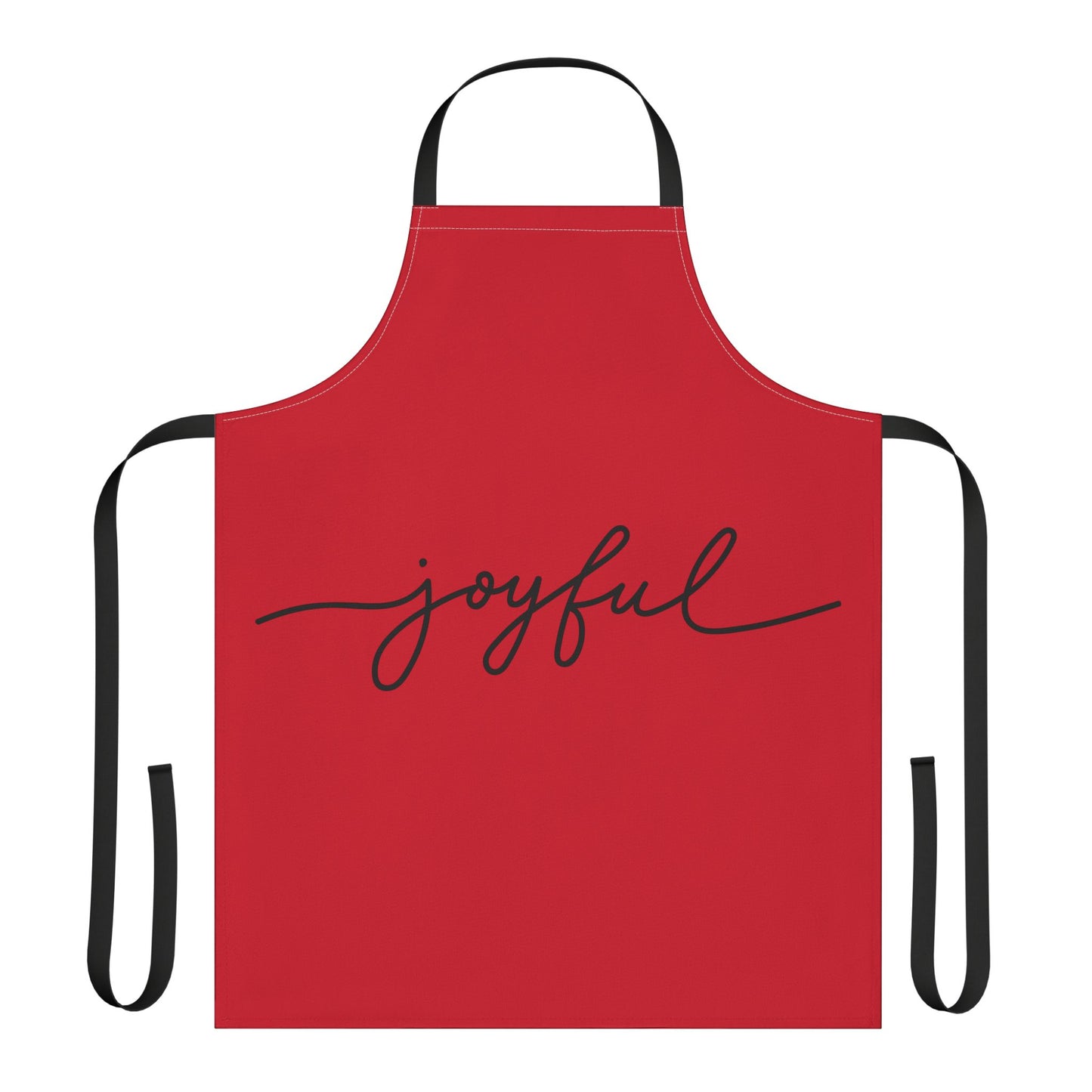 Joyful Apron – Red