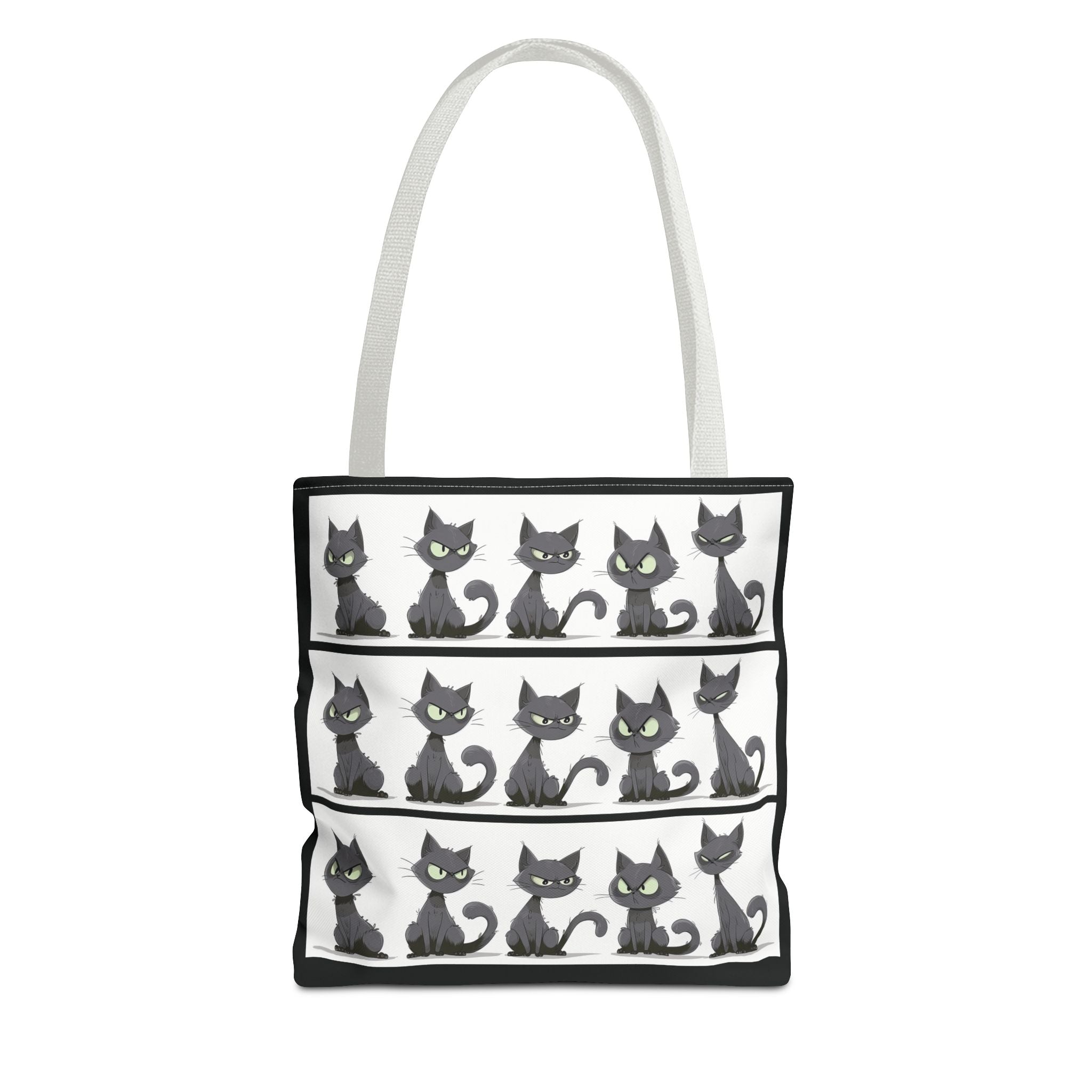 Gray Cat Mosaic Tote