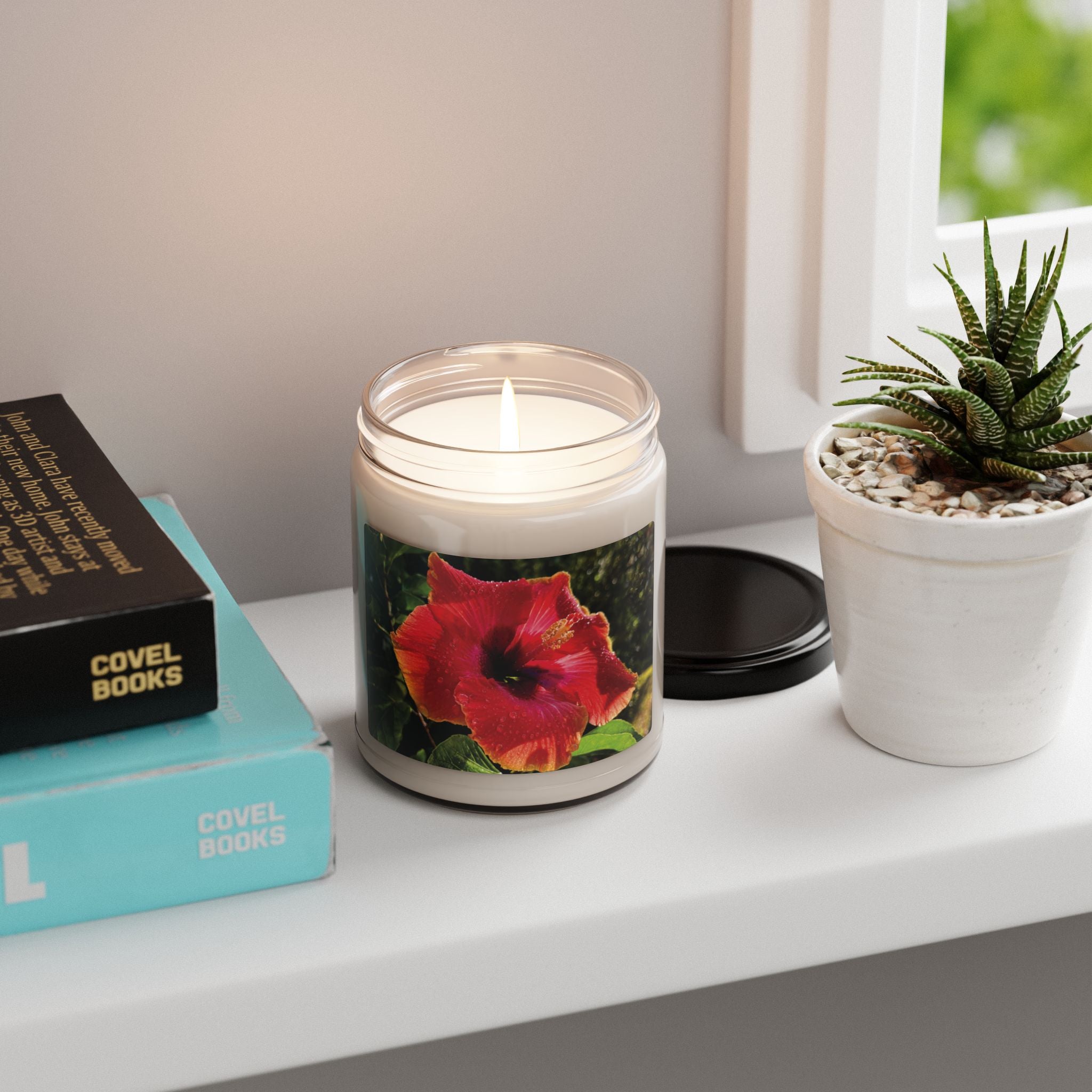 Hibiscus Blooming Soy Candle