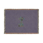 Baby Giraffe Woven Blanket - Sage