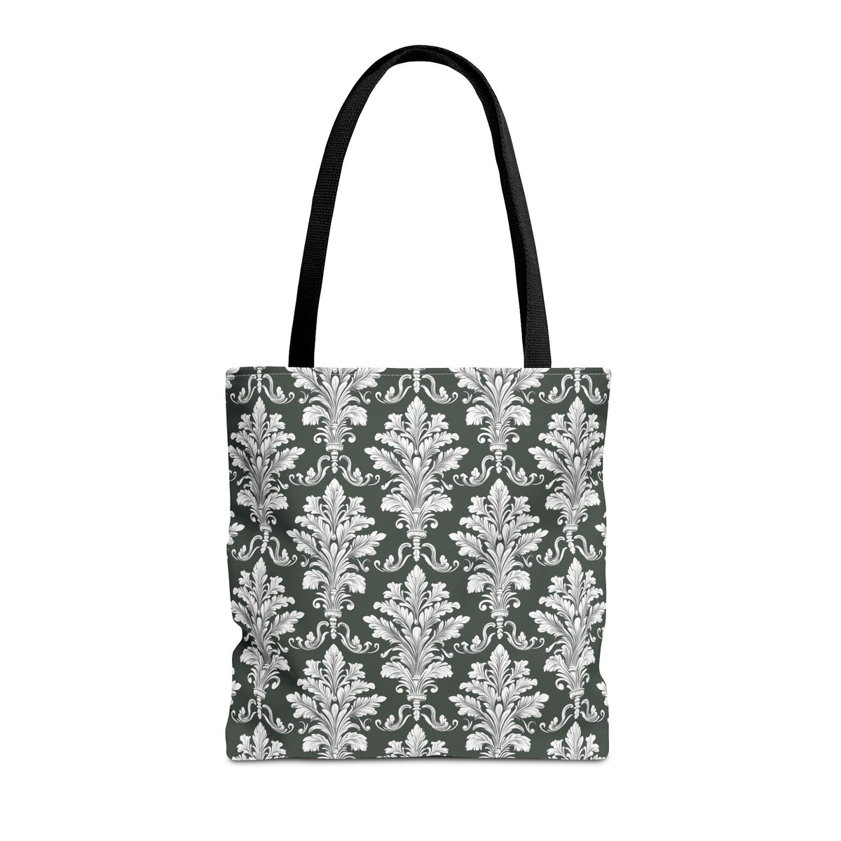 Silverleaf Damask Tote