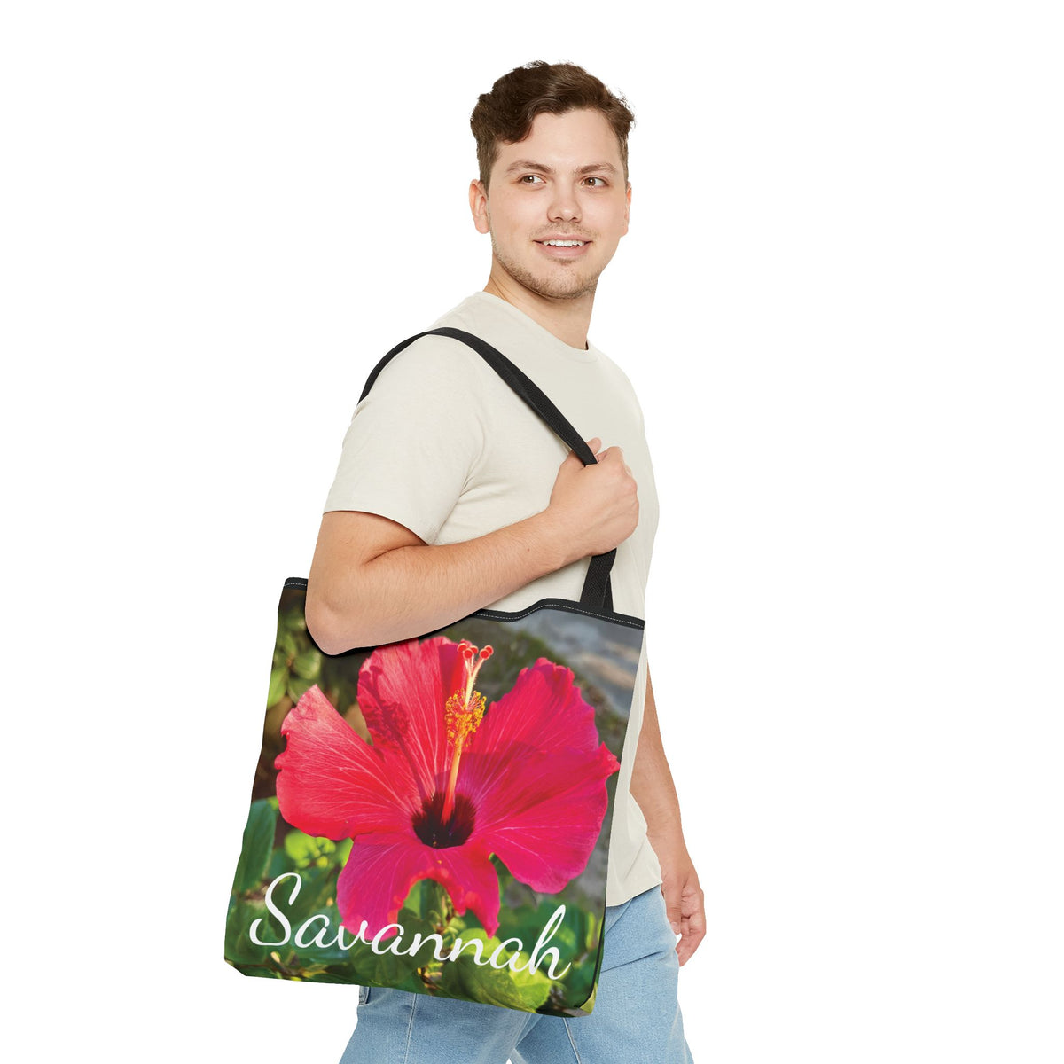 Hibiscus Reverie — Savannah Tote