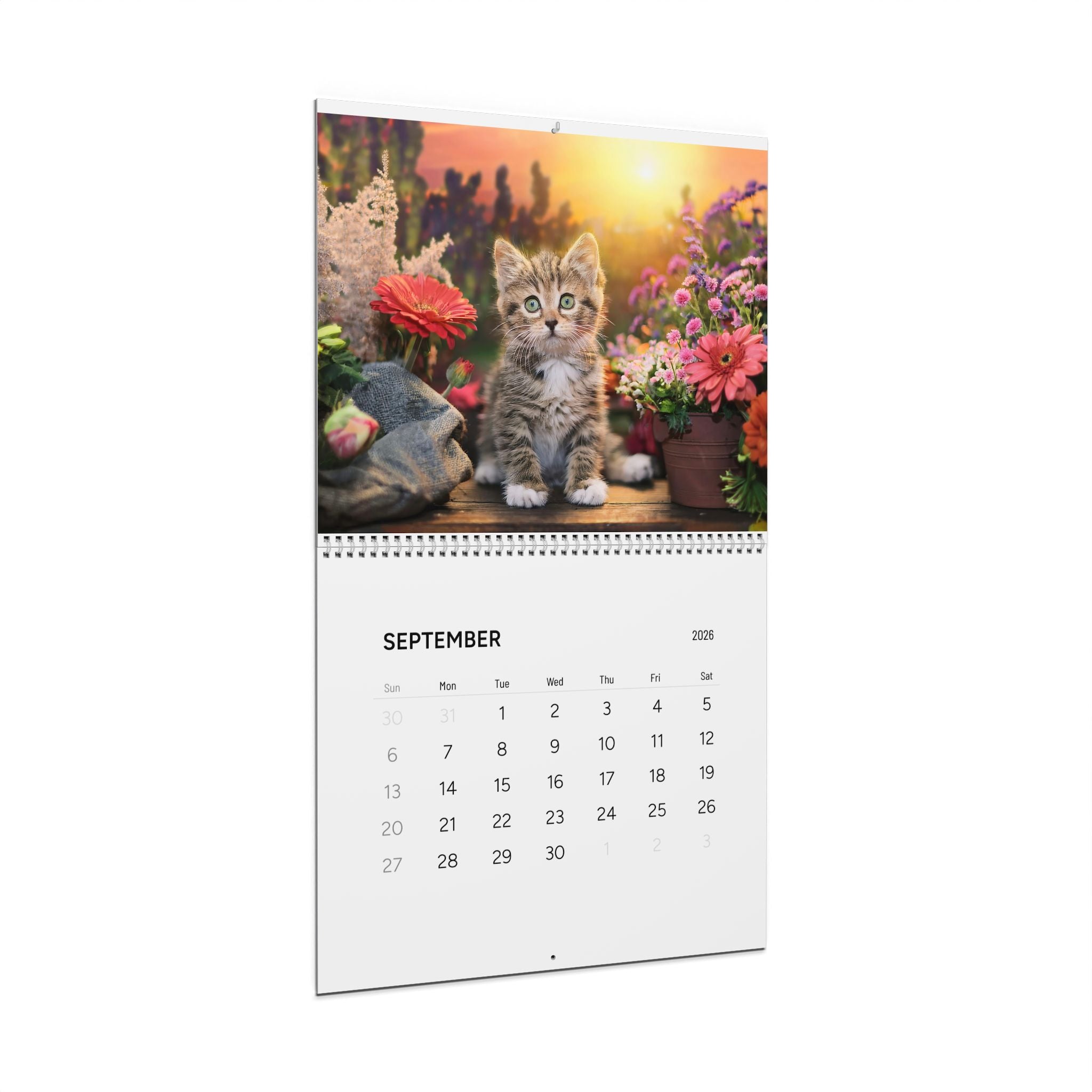 Kittens Blooming Calendar